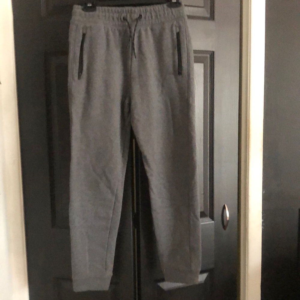 Thick gray jogger - members mark brand